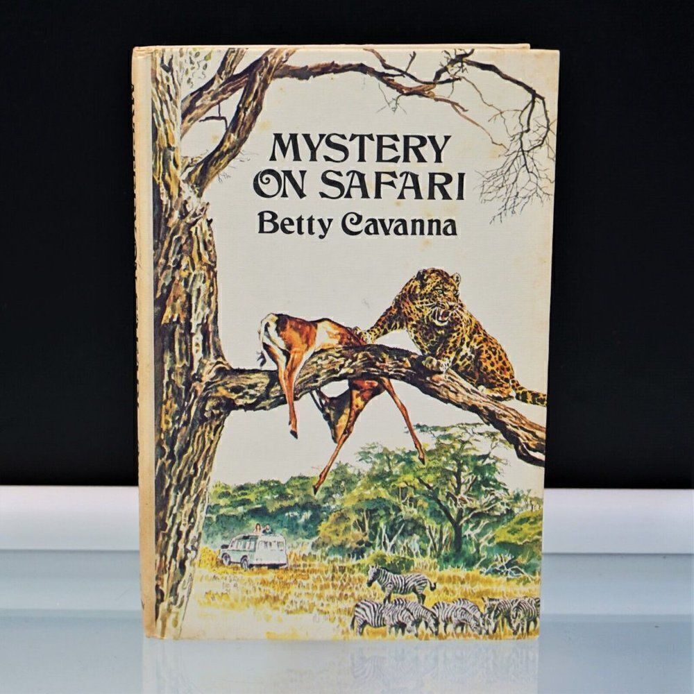 Mystery On Safari By Betty Cavanna 1970 Hardcover